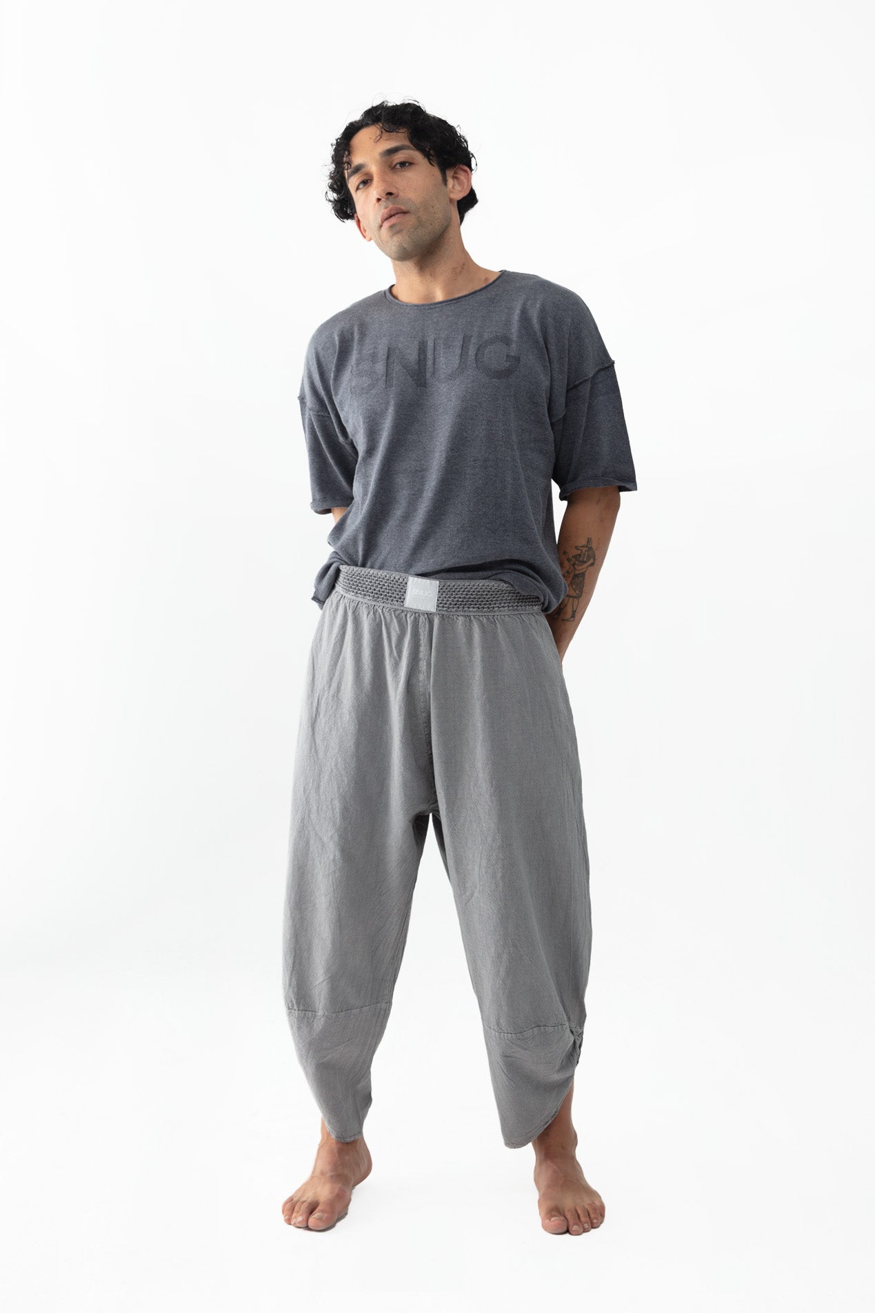 Mens linen yoga pants hotsell